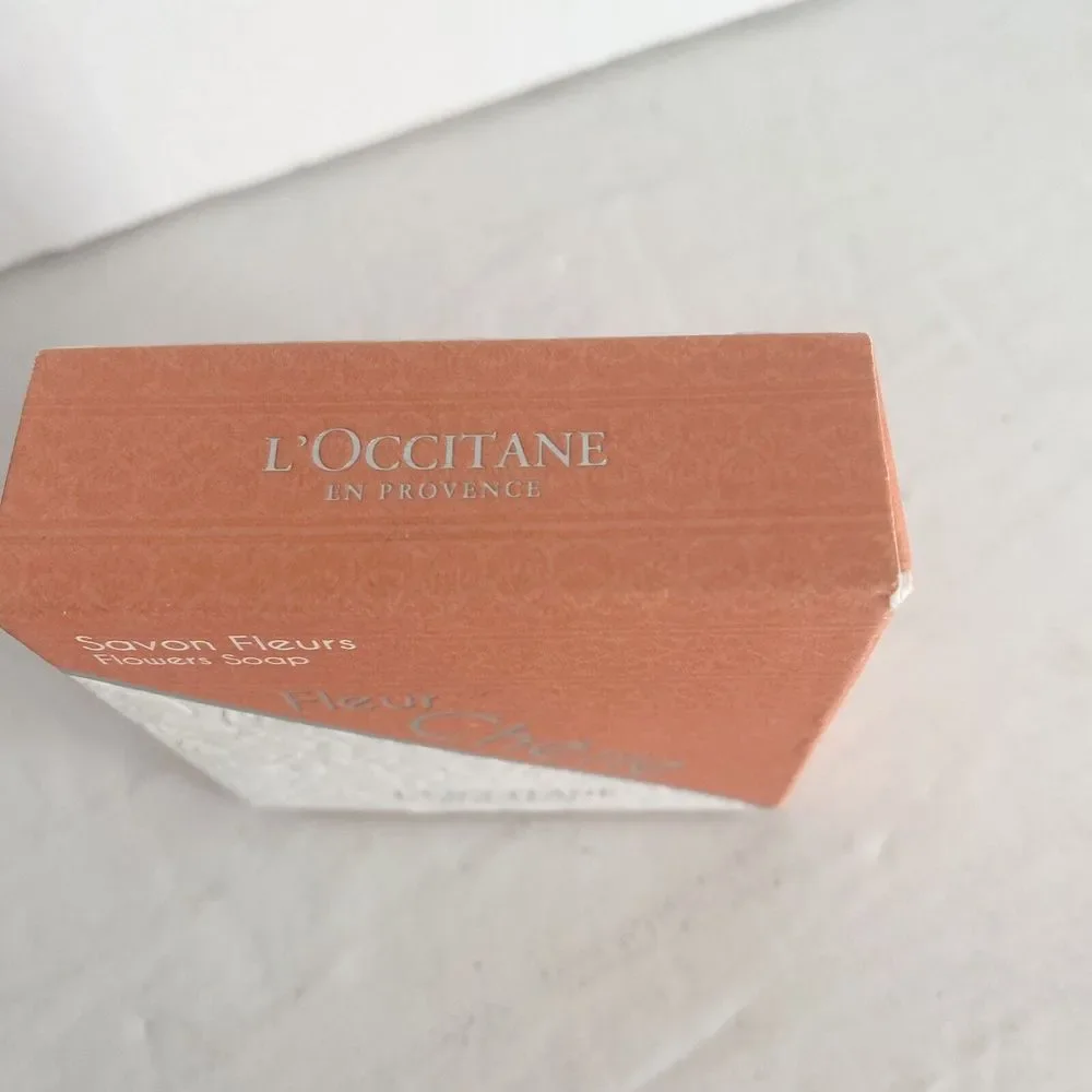 L'occitane‎ Fleur Cherie Savon Fleurs Flowers Bar Soap Made In France 75g